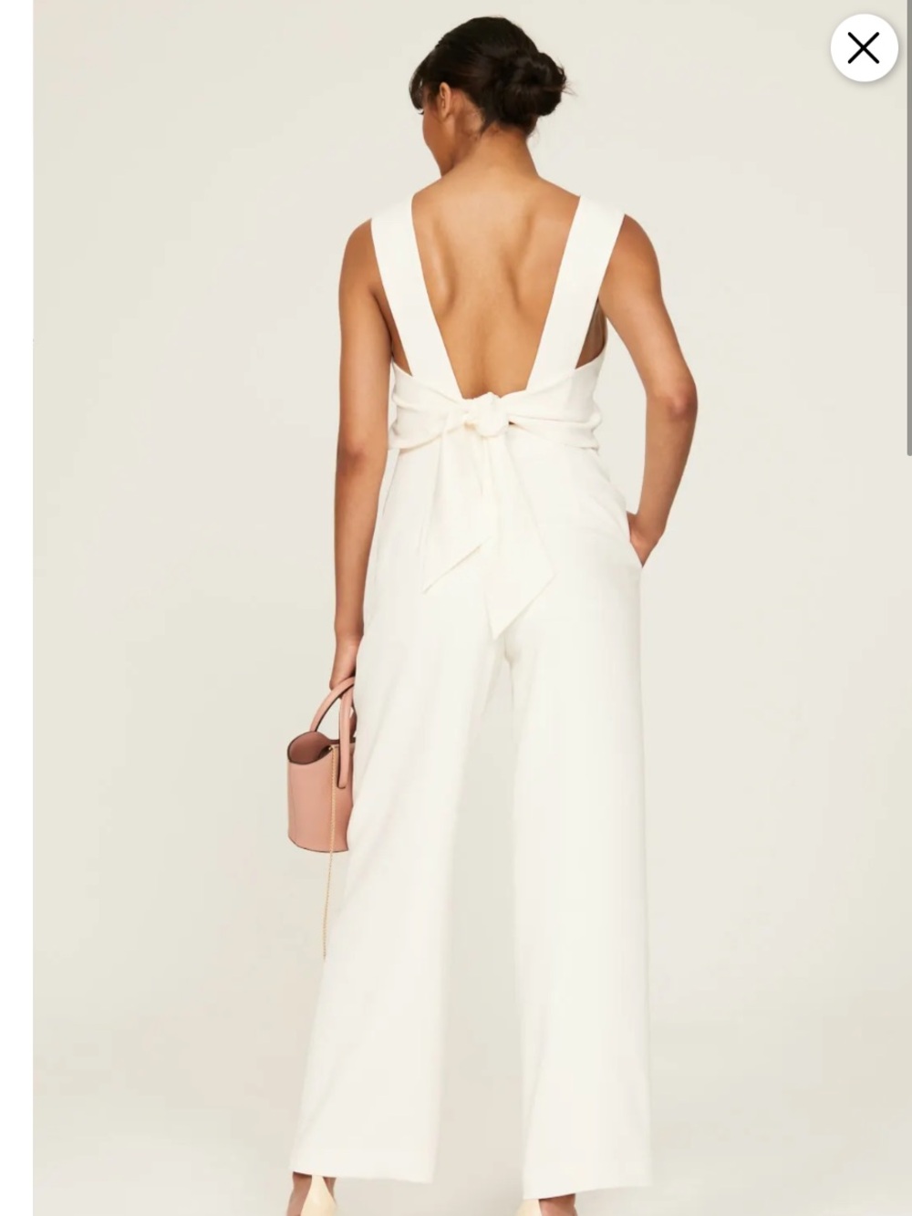 Club Monaco Tie Back Jumpsuit, Size: 0 - Picture 4 of 16